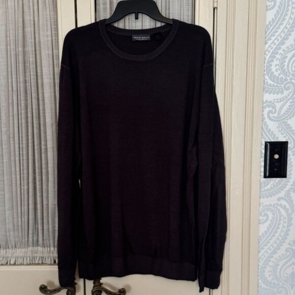 Neiman Marcus Men's Black Sweater - Picture 1 of 4